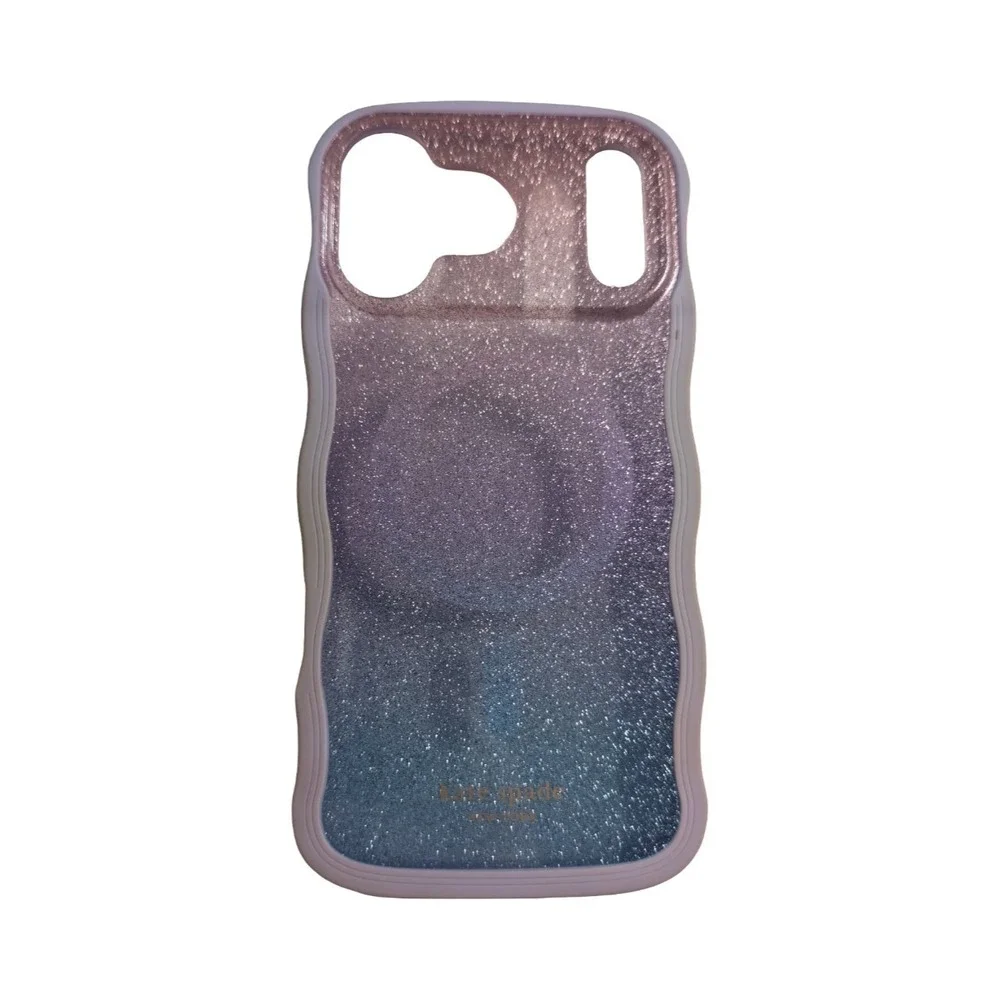 F5-P‎ Kate Spade Magsafe Wavy Case For Apple iPhone 17 Pro Max Opal Glitter ⬇️